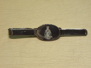 Royal Marines Sterling Silver tie slide - Click Image to Close